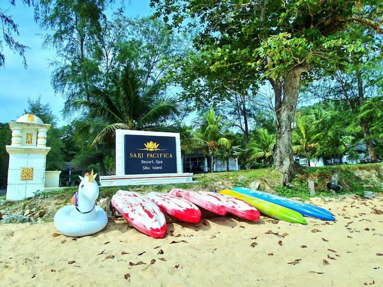 ซารี ปาซิฟิกา รีสอร์ต ซิบู ยะโฮร์ Hotel ปูเลาซิบู ภายนอก รูปภาพ